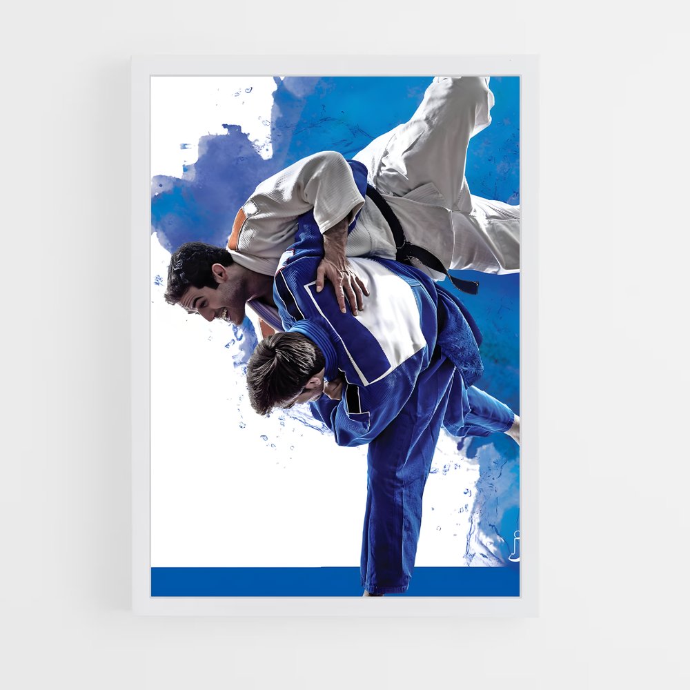 Poster Olympics judo (vue 3)